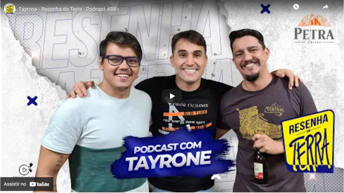 Tayrone – Resenha da Terra – Podcast #34