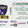 Goiânia recebe segunda etapa do campeonato de tênis com entrada gratuita