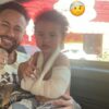 Neymar tranquiliza fãs após filha Mavie machucar o braço