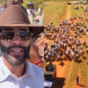 Gusttavo Lima reúne multidão em cavalgada em Goiás