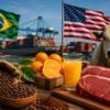 Exportações do agro aos EUA caem apesar da alta da carne bovina