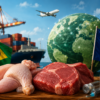 Brasil negocia com UE para evitar impacto nas exportações de carnes