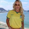 Virginia reage a gol de Vini Jr e fala sobre dedicação