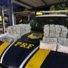 PRF apreende 45 mil comprimidos de rebite em ônibus na BR-153